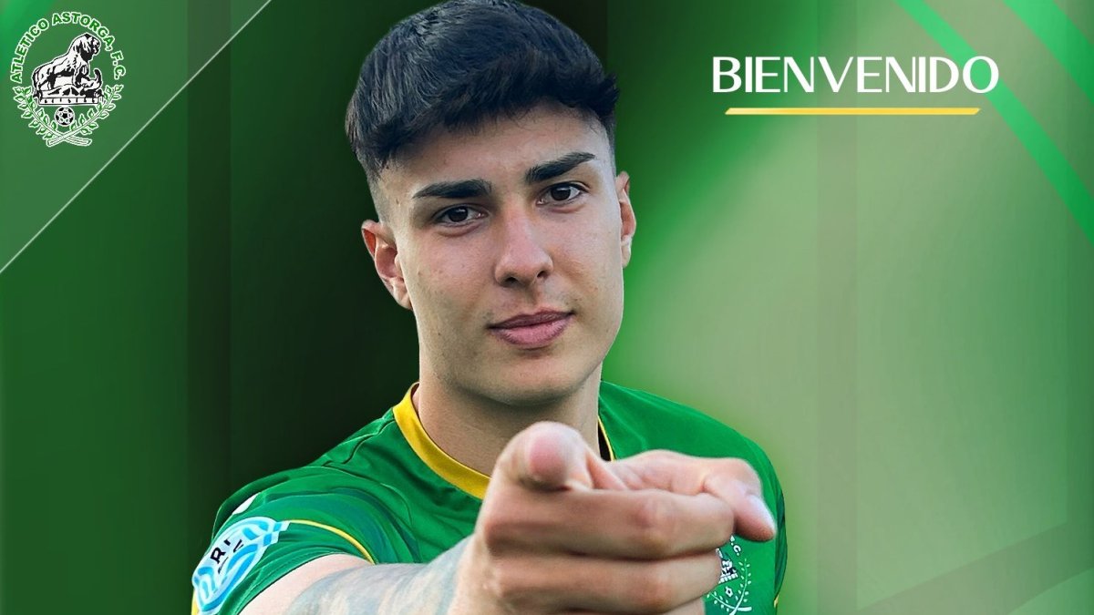 Guillem Hernández Camps, segundo refuerzo del Atlético Astorga en el mercado de invierno.