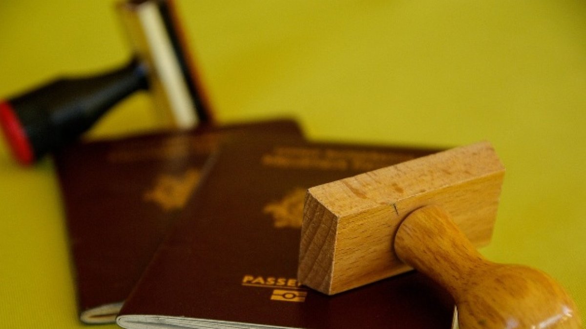 Pasaporte español.