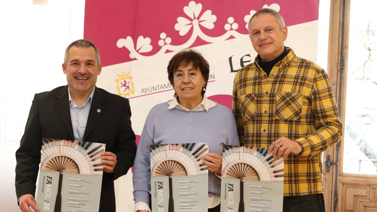 Presentación de Famol, ayer en el Ayuntamiento de San Marcelo.