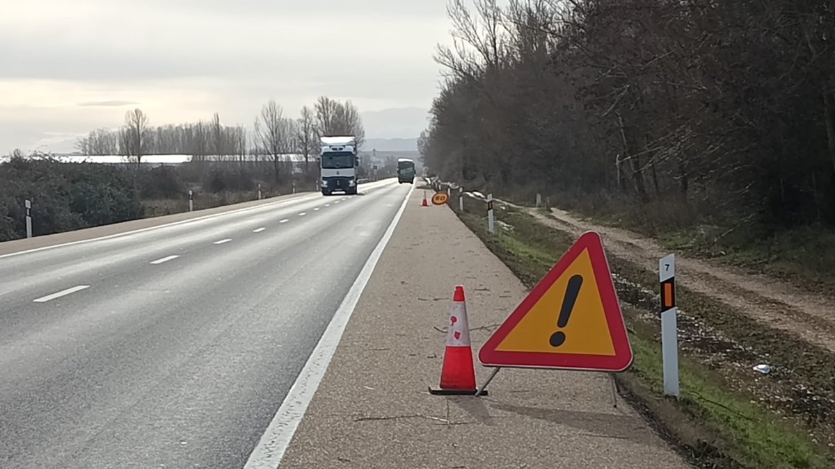 Limitaciones temporales de velocidad en la N-120