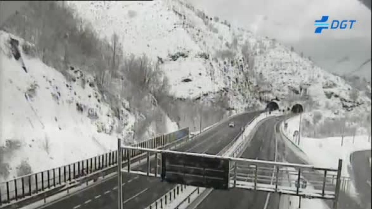 La autopista del Huerna.