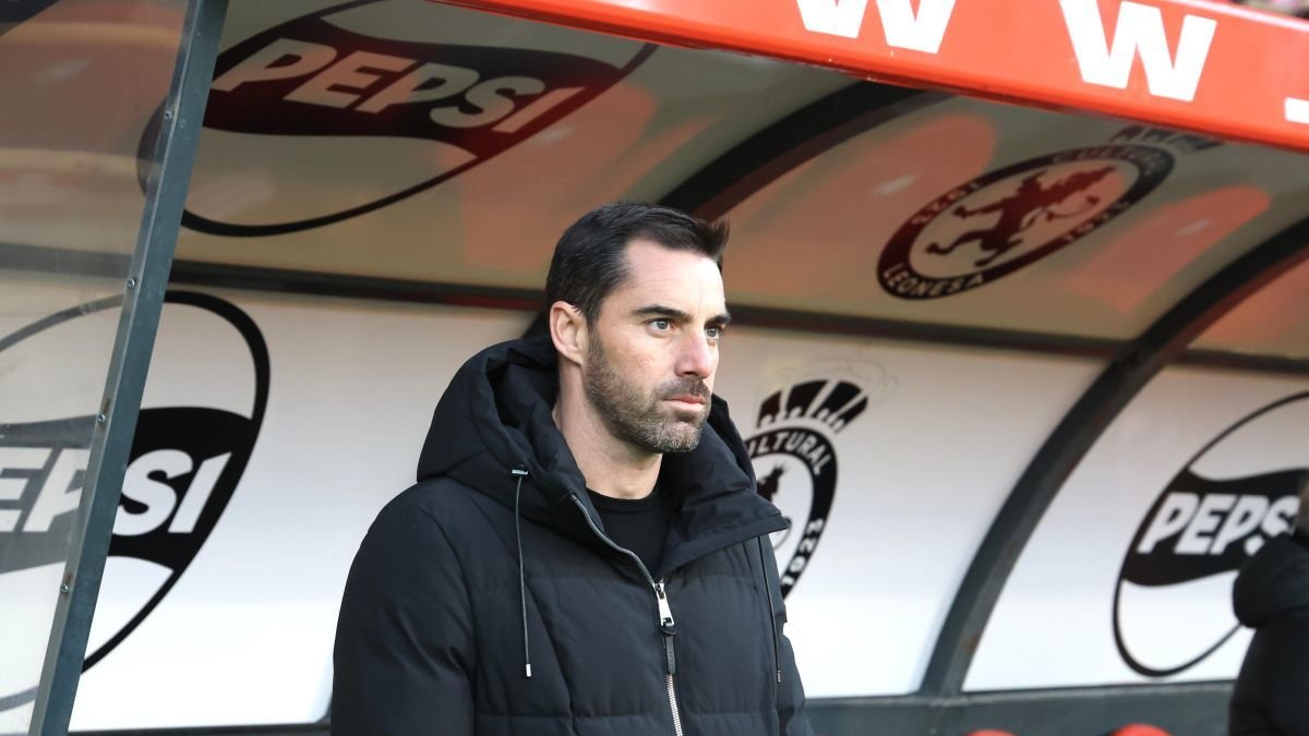 Rubén Selles durante el partido.