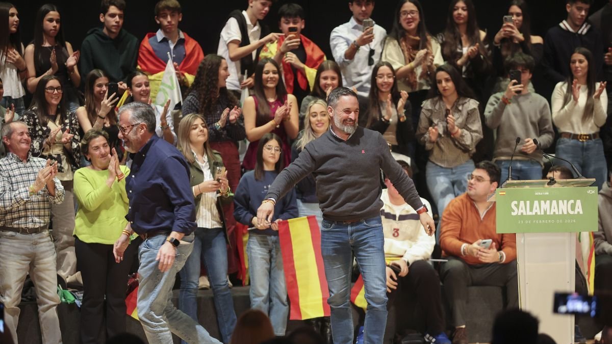 Abascal con Pollán, en Salamanca.