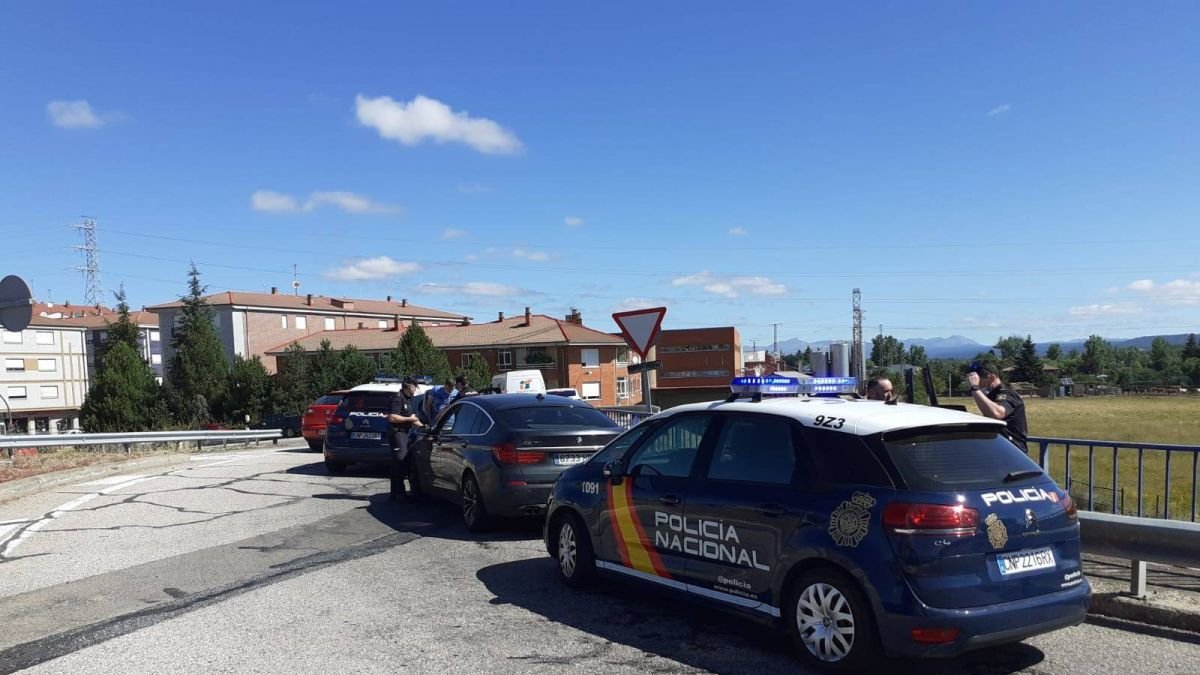 Imagen de una intervención de la Policía Nacional.