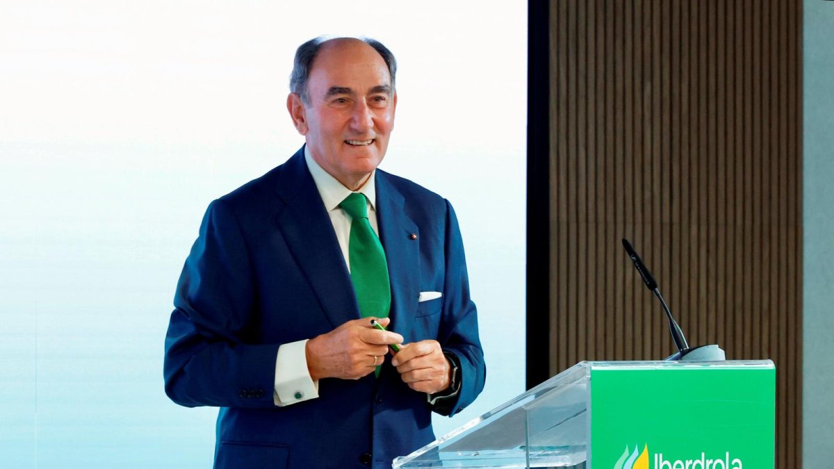 El presidente de Iberdrola, Ignacio Sánchez Galán. 