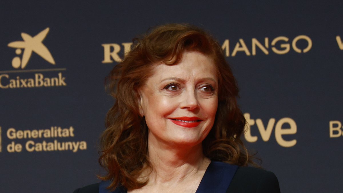 La actriz estadounidense Susan Sarandon, Goya Internacional 2026.