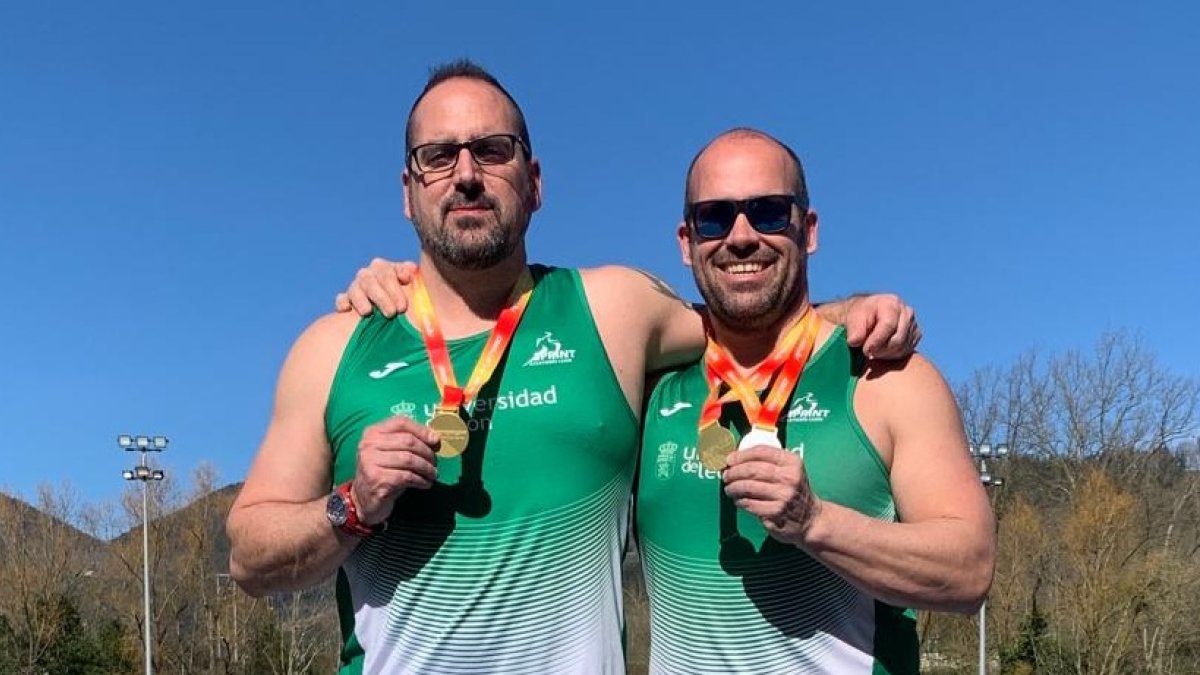 Los hermanos Rubén y Felipe Fernández Montiel.