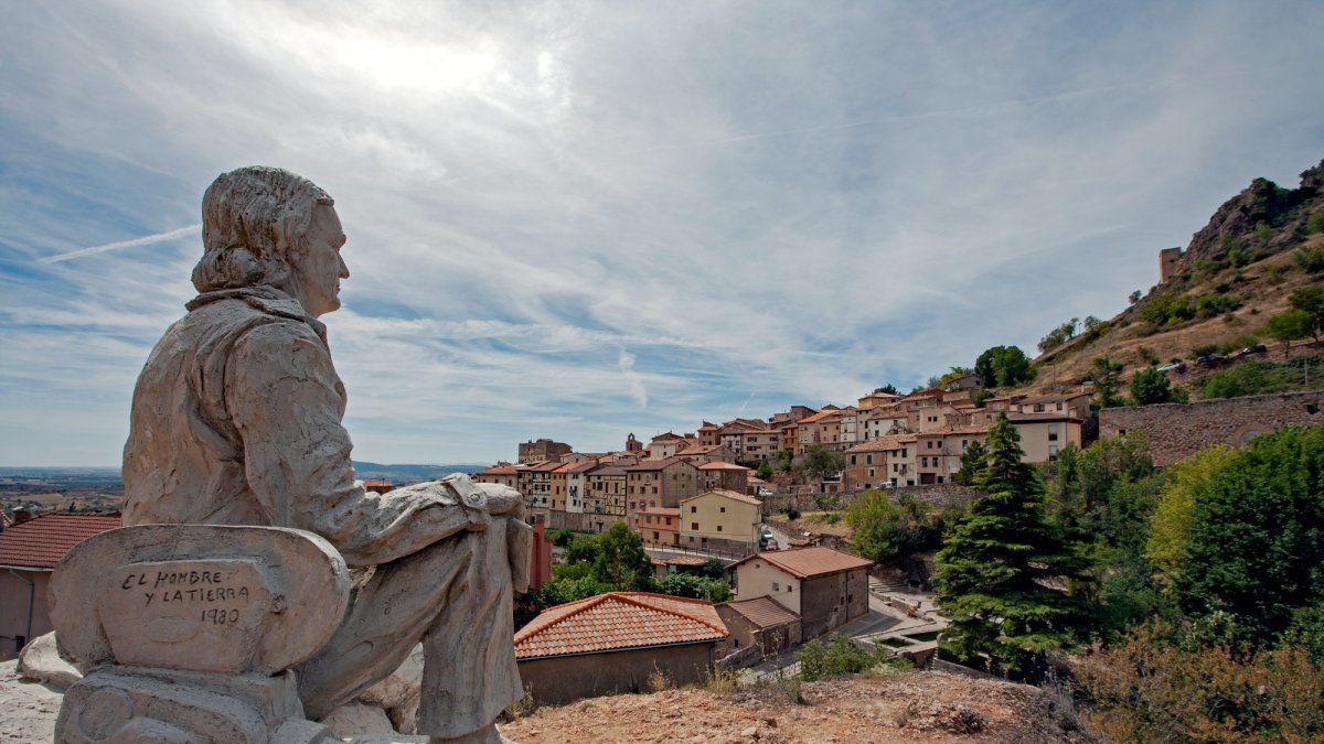 Vista panorámica de Poza de la Sal