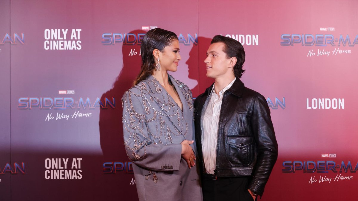 La actriz estadounidense Zendaya y el actor británico Tom Holland, en una imagen de archivo. EFE/EPA/VICKIE FLORES