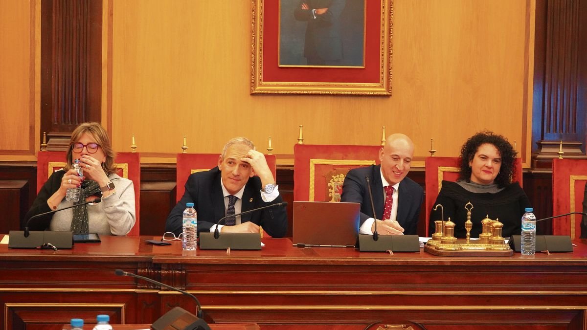 José Antonio Diez en el pleno de reprobación del 3 de marzo de 2023.