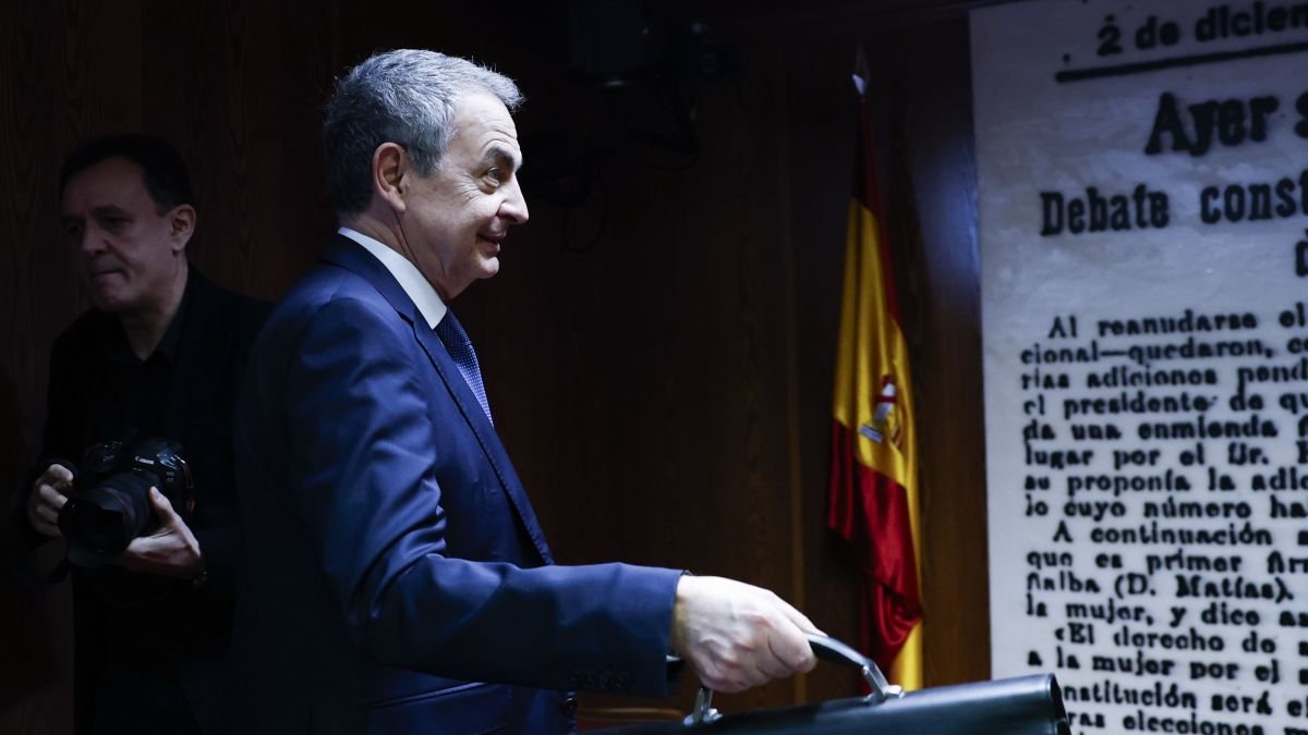 El expresidente del Gobierno José Luis Rodríguez Zapatero.
