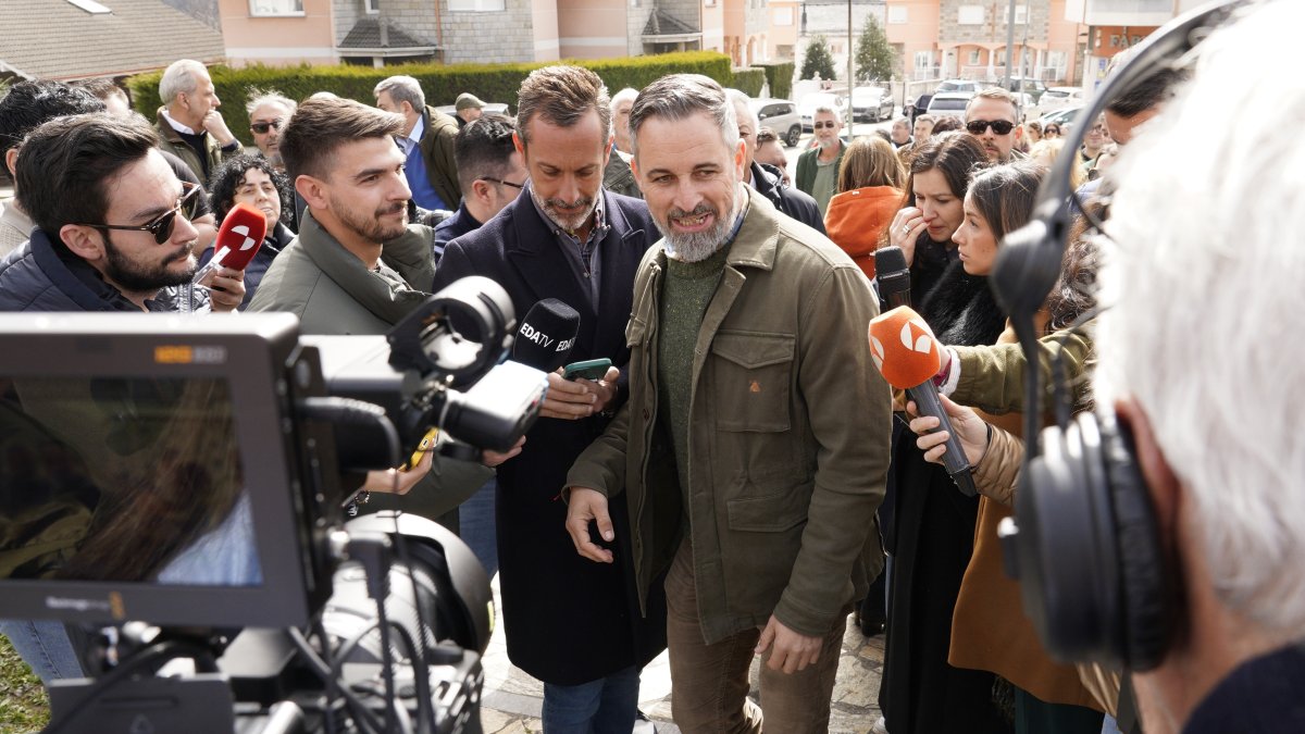 Abascal sobre la afirmación de Mañueco en el debate: "Es una renuncia a ...