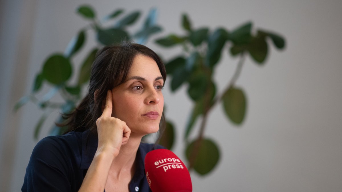 04/02/2026 La portavoz de Más Madrid en el Ayuntamiento de Madrid, Rita Maestre, en una entrevista con Europa Press.
POLITICA ESPAÑA EUROPA MADRID