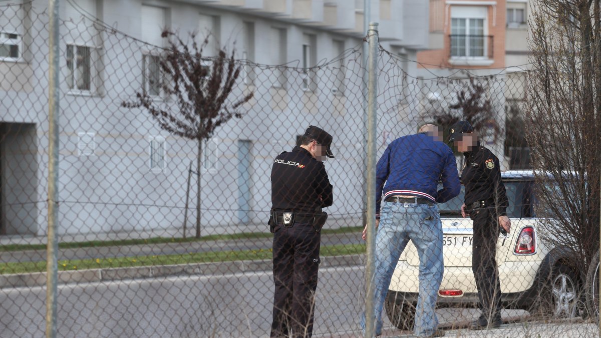 Policías en una foto de archivo.