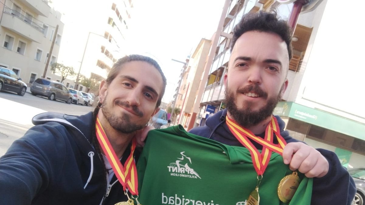 Daniel y Álvaro brillaron en el Nacional Adaptado.