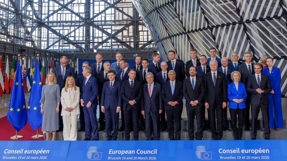 Imagen de los integrantes de la Comisión Europea en su reunión de ayer.