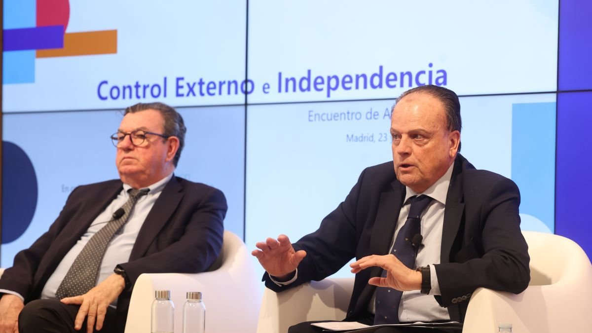 Amilivia ayer, en la reunión de alto nivel en Madrid.