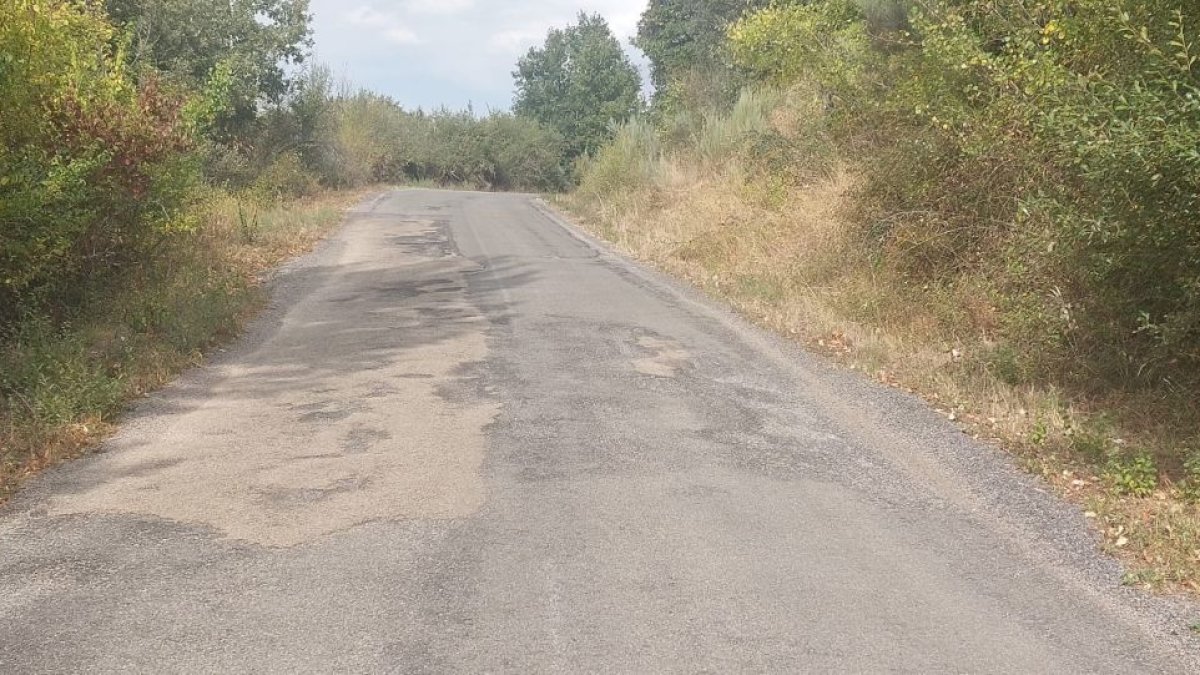 Estado de las carreteras de los pueblos de Castropodame.