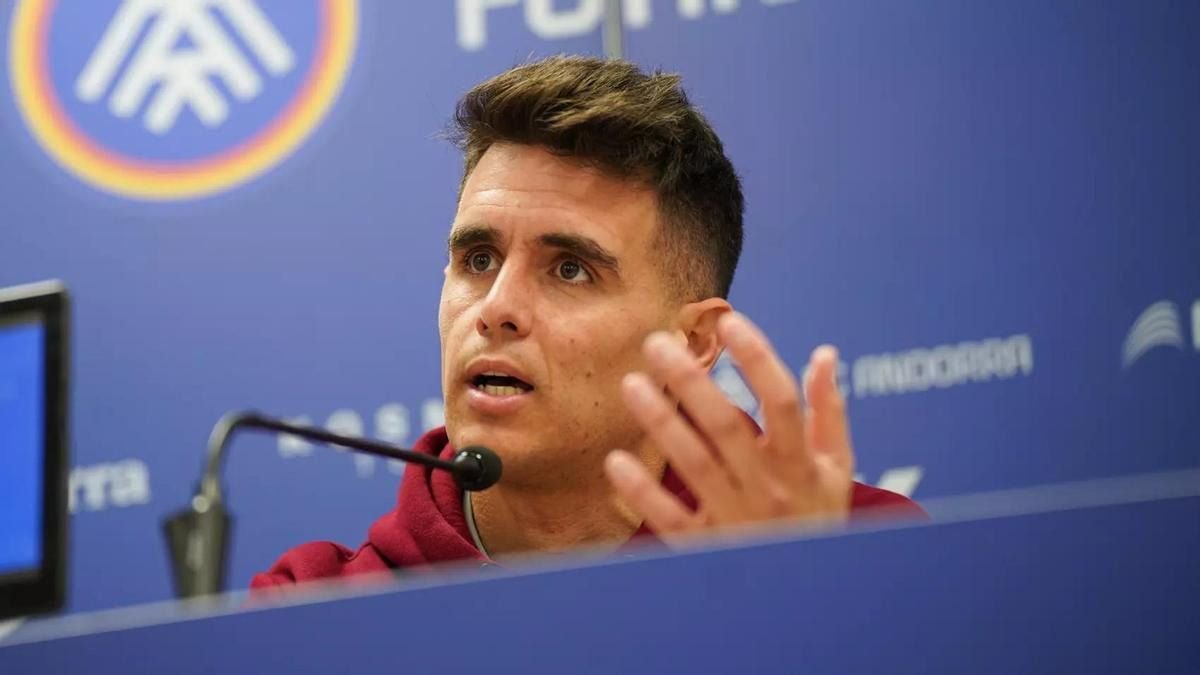 Carles Manso, técnico del FC Andorra.