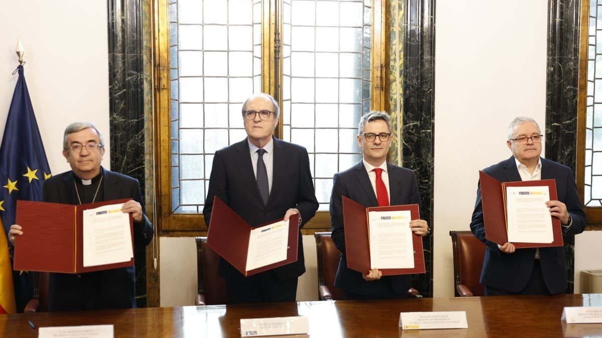 Luis Argüello, Ángel Gabilondo, Félix Bolaños y Jesús Díaz Sariego.