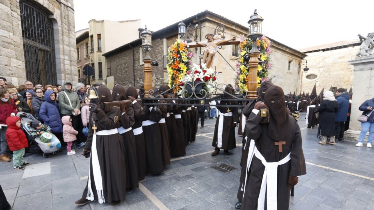 La procesión del Perdón, en una imagen de archivo.