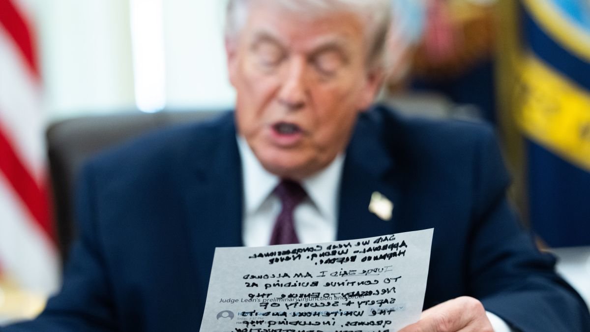 El presidente norteamericano, Donald Trump, en el Despacho Oval de la casa Blanca.