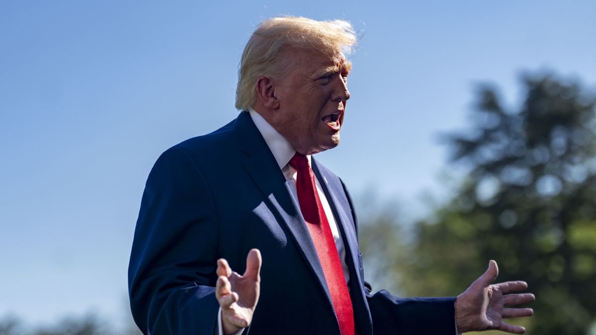 Imagen del presidente de los Estados Unidos, Donald Trump. BONIE CASH