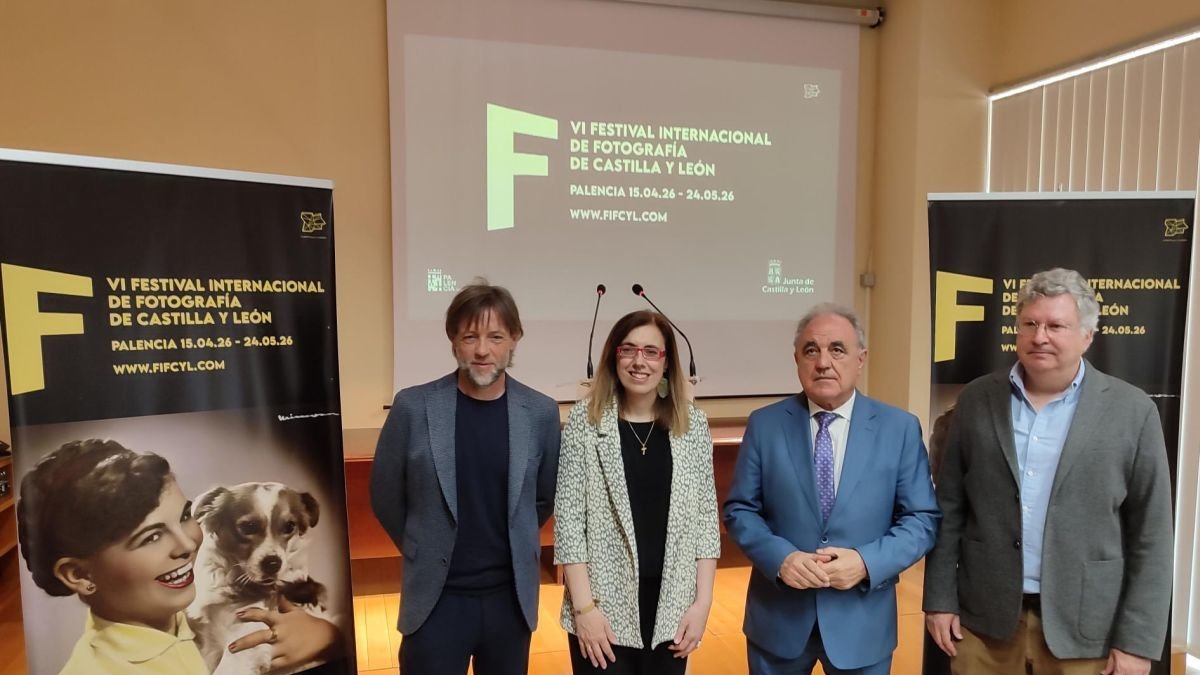 Presentación del VI Festival Internacional de Fotografía de Castilla y León, que tendrá lugar en Palencia.