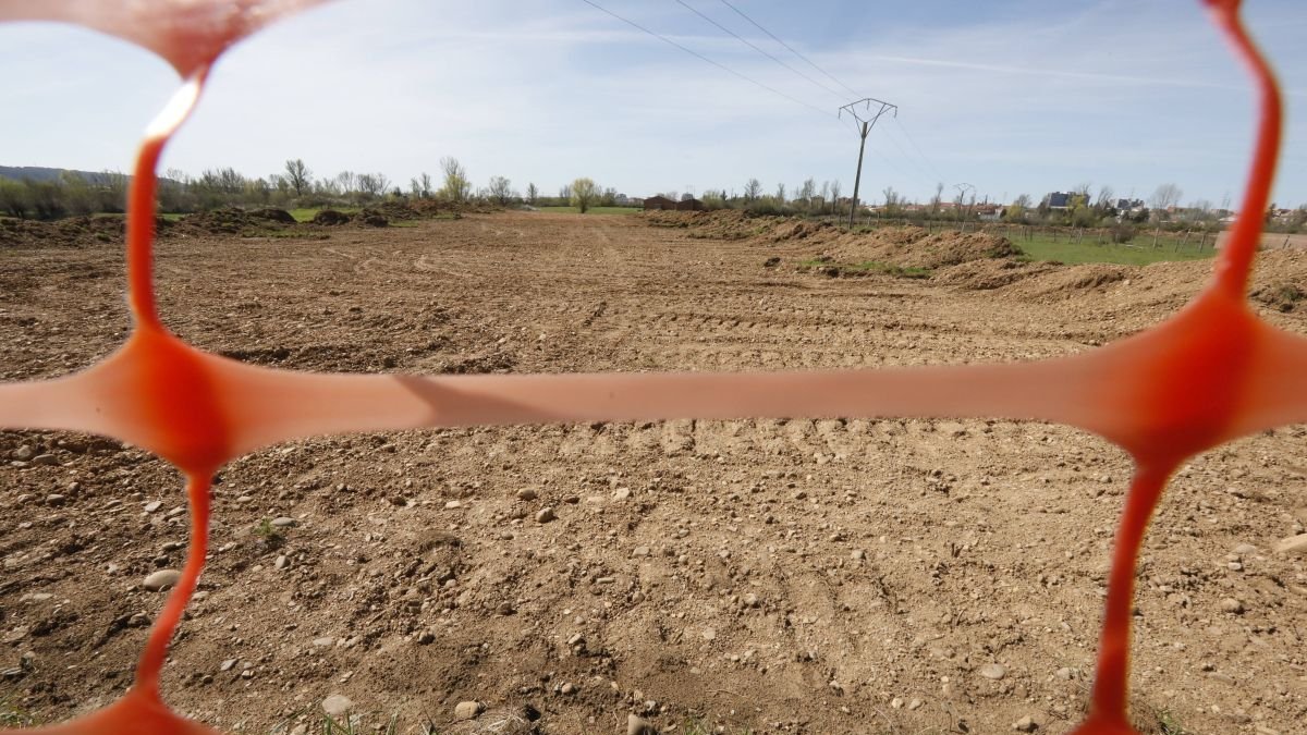 Terrenos para las obras de Villaquilambre.