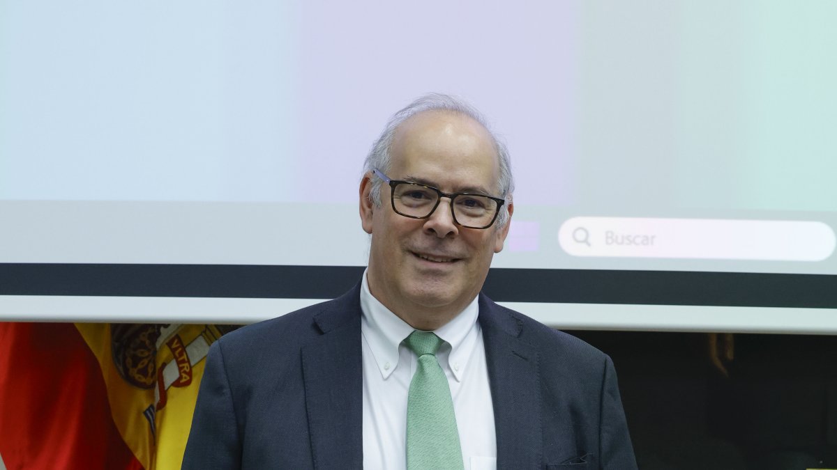 El consejero delegado de Iberdrola España, Mario Ruiz-Tagle interviene en la comisión de investigación del Congreso sobre el apagón del 28 de abril de 2025, este lunes en el Congreso de los Diputados.