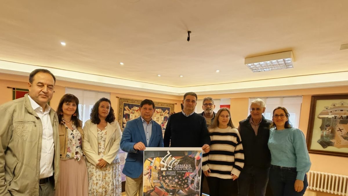 Un momento de la presentación, este miércoles, de la Semana Cultural de Valencia de Don Juan.