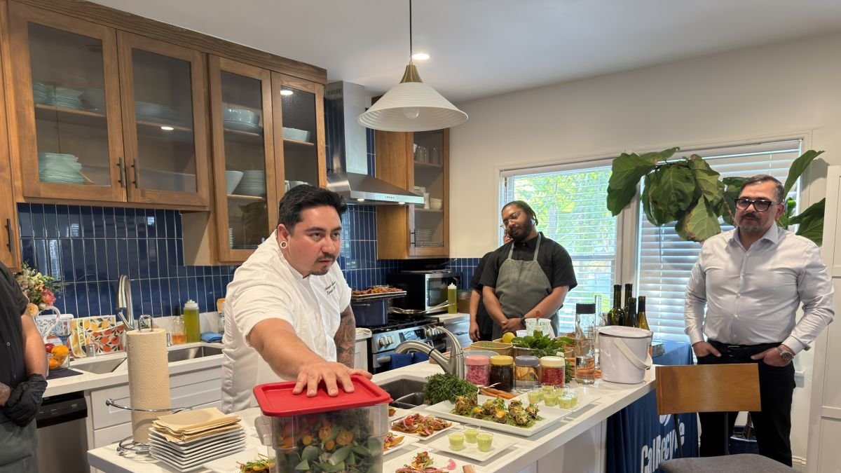 El chef Armando Quiroz encargado del restaurante del City Club Los Ángeles.