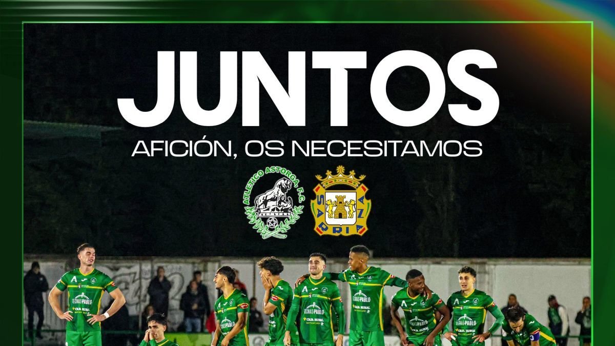 El Atlético Astorga espera que su afición sea el 12º jugador.