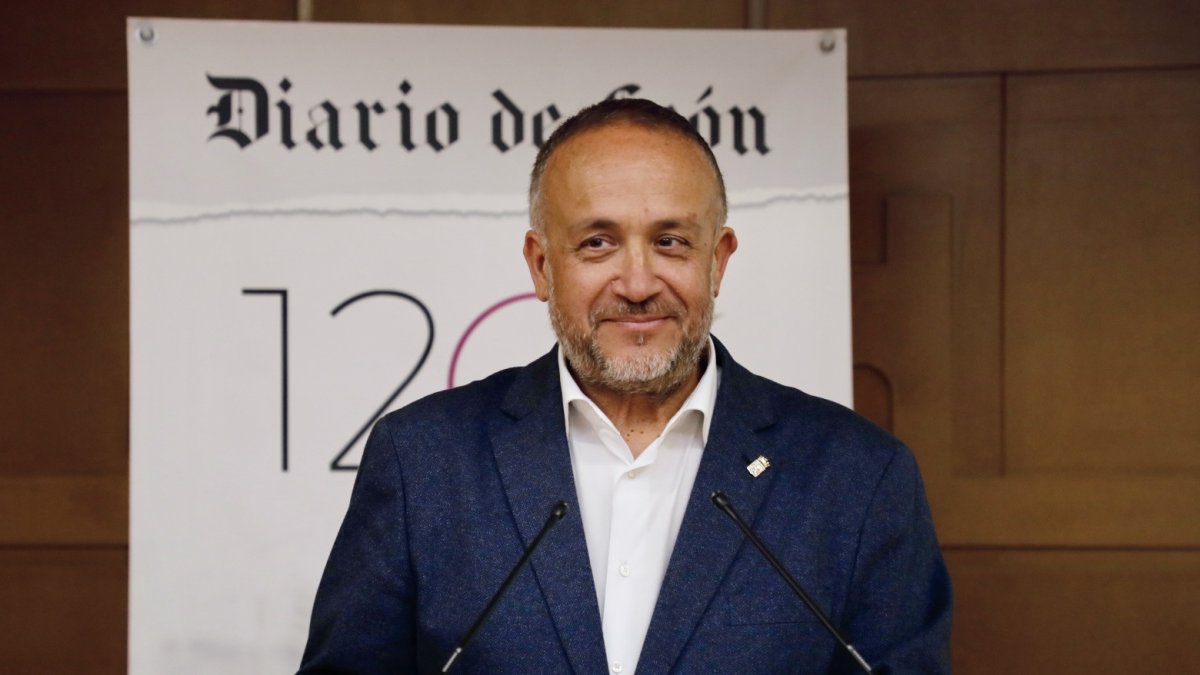 Gerardo Álvarez Courel, presidente de la Diputación de León.