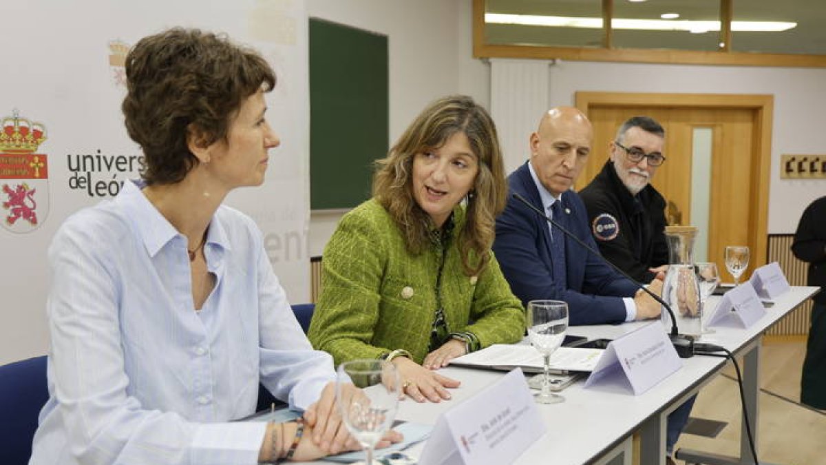 Anik De Groof, Nuria González, José Antonio Diez y Juan Ángel Vaquerizo.