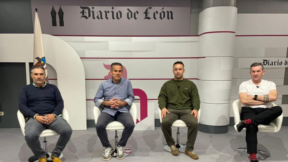 Óscar Díez, Fraguas, Diego Blanco y J. Antonio Pérez.