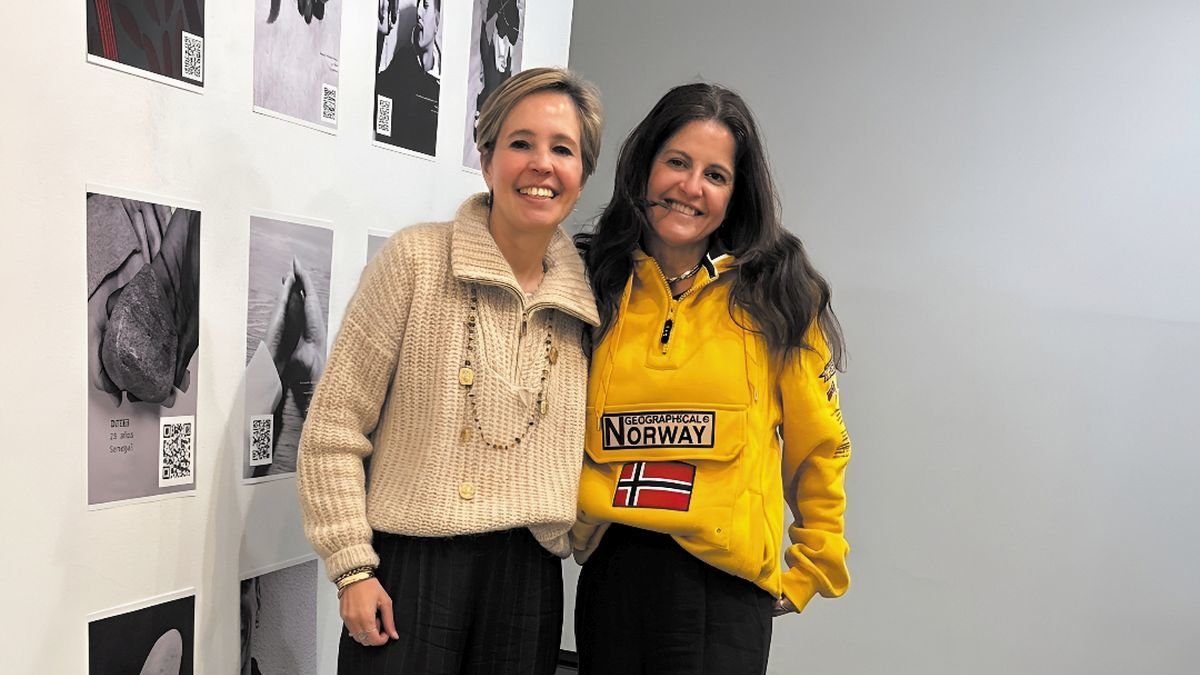 Victoria Martínez Vérez— investigadora de la UVA y Paula Gil-Ruiz— investigadora de la ULE, autores del estudio.
