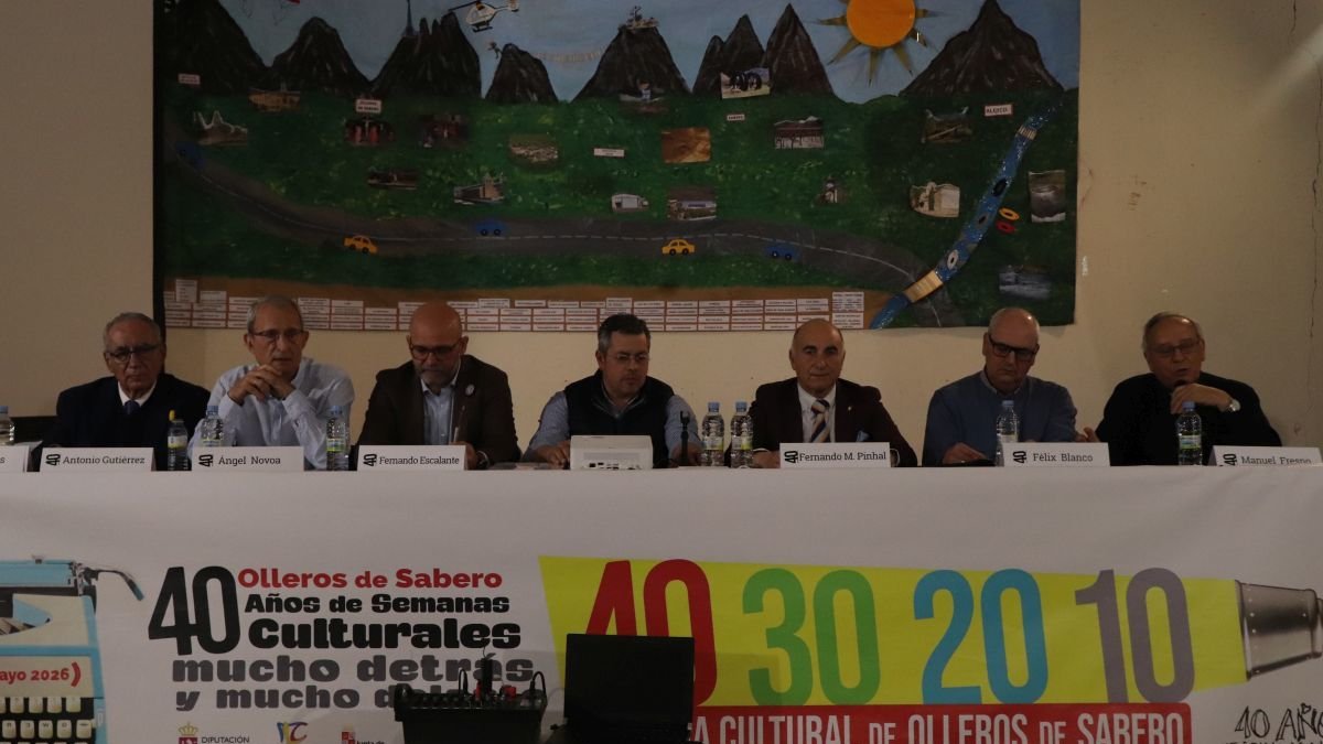 Participantes en la segunda jornada de la semana cultural de Olleros de Sabero.