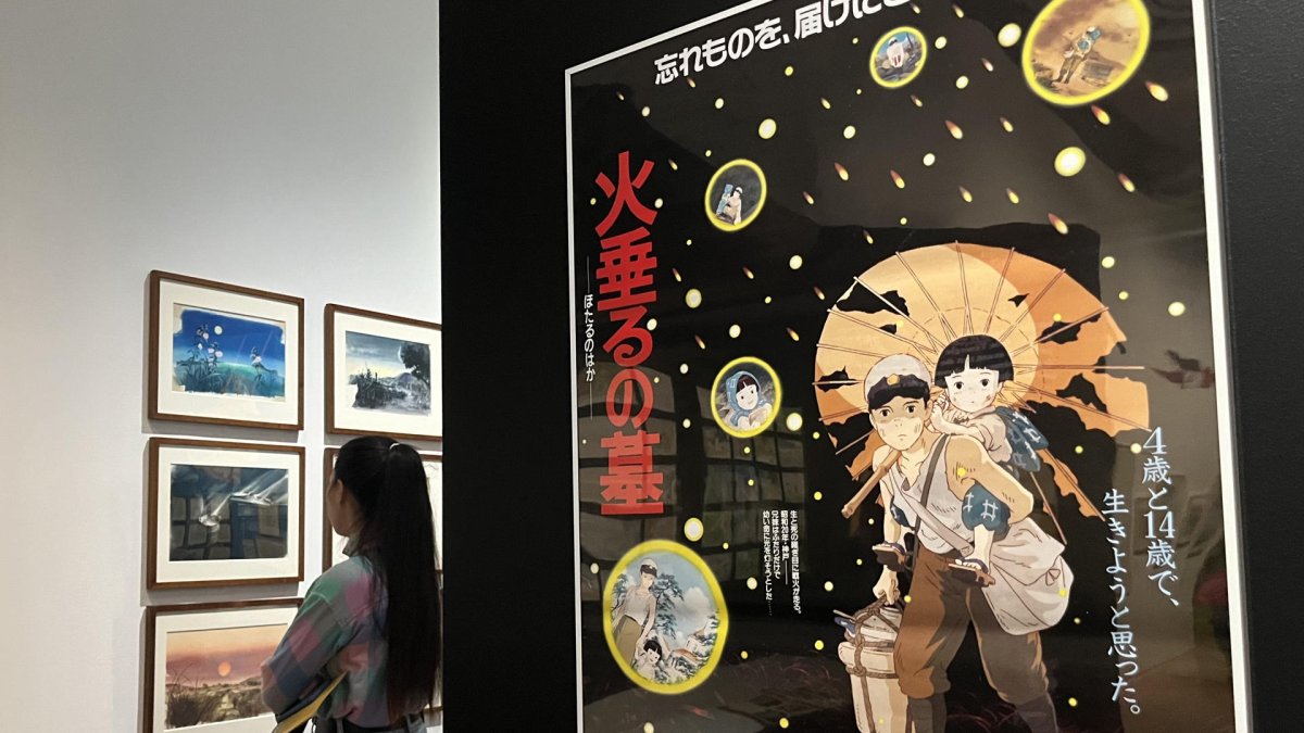 Imagen de archivo de una exposición dedicada al director Hayao Miyazaki maestro de la animación japonesa y cofundador del Studio Ghibli.