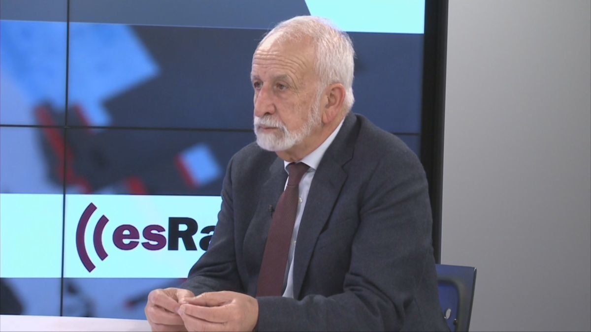 Salvador Gutiérrez, ayer durante la entrevista.