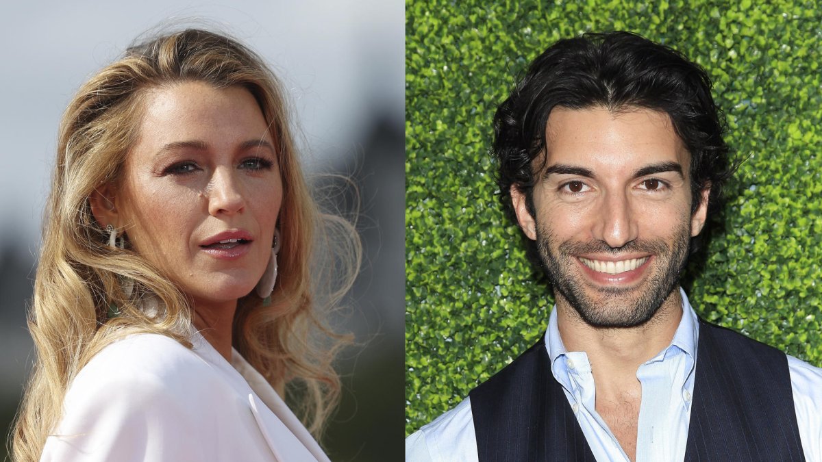 Los actores estadounidenses Blake Lively (i) y Justin Baldoni.