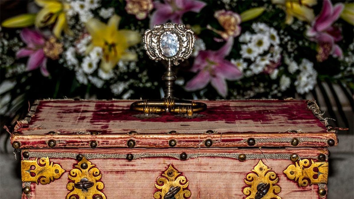 Arqueta de las tres llaves de Astorga.