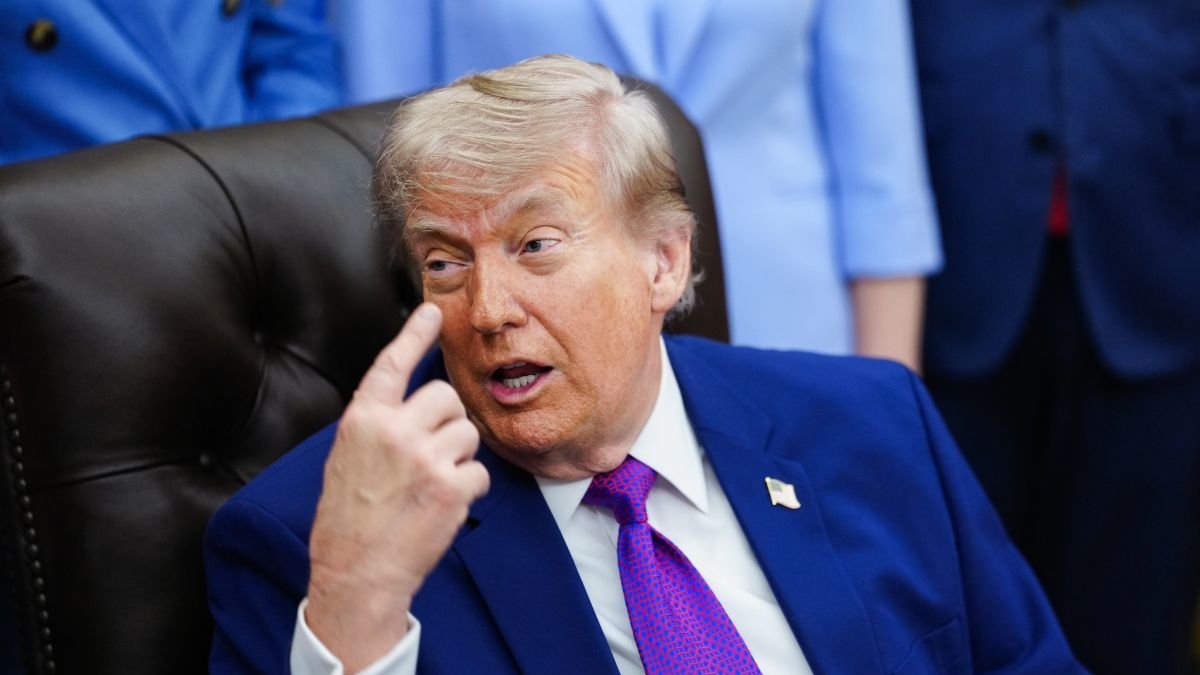 Trump ayer, en la Casa Blanca.
