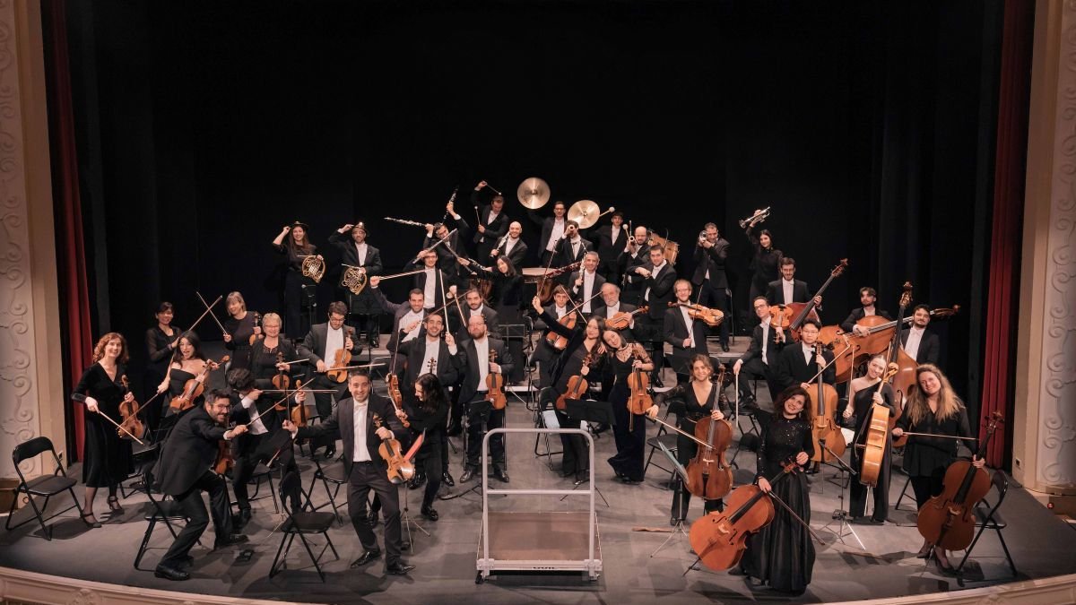 La Orquesta Sinfónica Cristóbal Halffter Ciudad de Ponferrada.