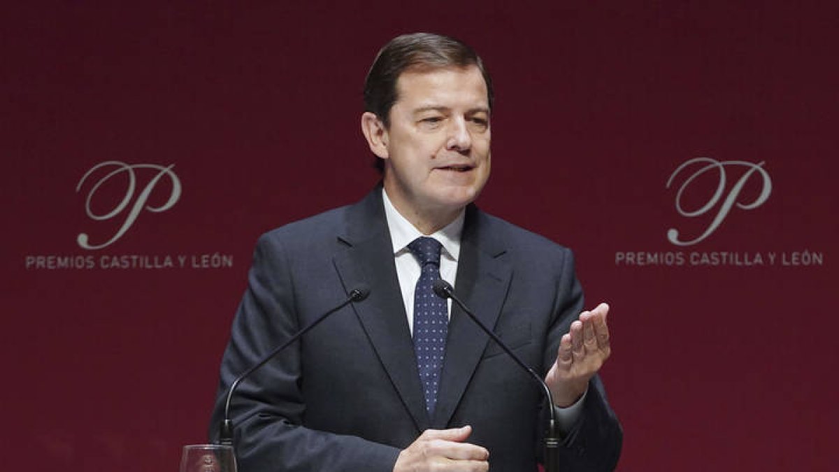Imagen de archivo del presidente en funciones de la Junta, Alfonso Fernández Mañueco