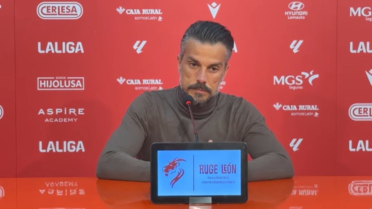 Rubén de la Barrera es el técnico de la Cultural Leonesa.