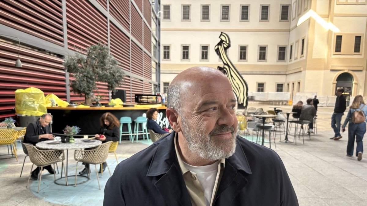 Juan Loste, la semana pasada en Madrid.