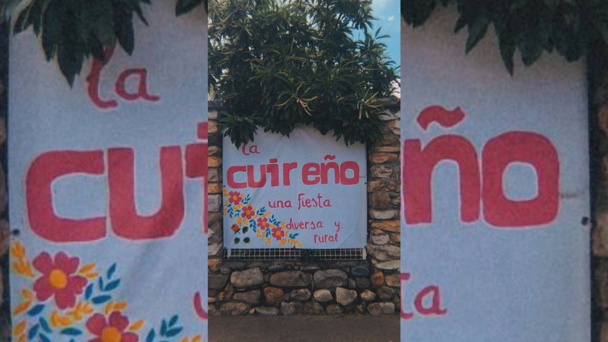 Imagen del cartel de La Cuireño en Barrillos de Curueño, el festival que reivindica la diversidad y el orgullo LGTBIQ+ en el medio rural leonés.