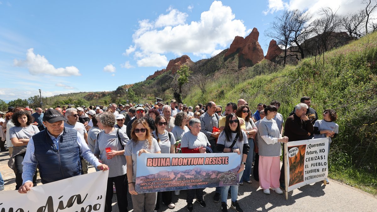 Concentración en Las Médulas