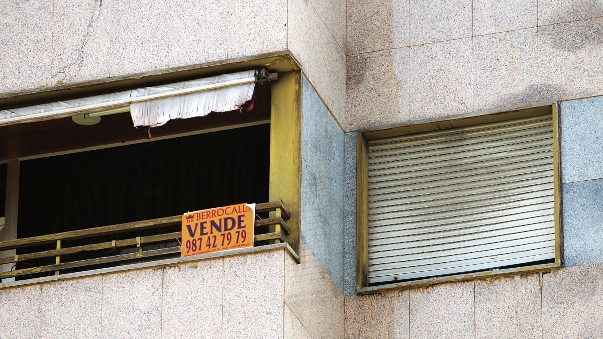 Una vivienda a la venta a través de una inmobiliaria.